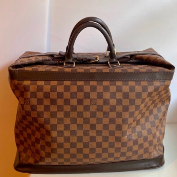 Authentic LOUIS VUITTON Damier Grimaud 45 Travel Bag #10 Rise-on - Picture 1 of 12